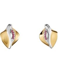 Orphelia - 'Anet' 925 Sterling Stud Earrings - Lyst