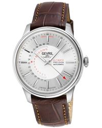 Gevril - Guggenheim Automatic 316L Stainless Steel Satin Dial, And Polished Bracelet - Lyst