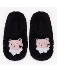 Penti - Midnight Mood Cat Pattern Slipper Socks - Lyst