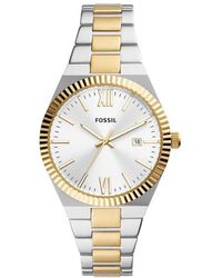 Fossil - Scarlette Watch Es5259 Stainless Steel (Archived) - Lyst
