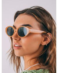 SVNX - Oval Plastic Frame Sunglasses - Lyst