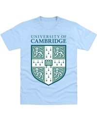 Park Fields - University Of Cambridge Shield Sky T-Shirt - Lyst