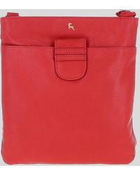 Ashwood Leather - Genuine Crossbody X Shoulder Bag With Golden Accents - Lyst