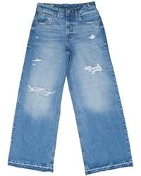 Gap - Jeans Mit Weitem Bein 601144 Damen - Lyst