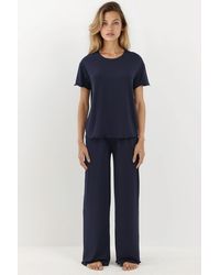 Hiccup - Soft Touch Homwear Relax Fit Pajama Set - Lyst