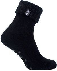 THMO - 1 Pack Soft Plush Lined Slipper Bed Socks - Lyst