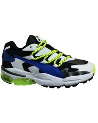 PUMA - Cell Alien X Les Benjamins Leather Low Lace Up Trainers 370041 01 - Lyst