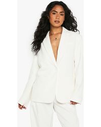 Boohoo - Tailored Woven Occasion Single Breast Blazer - Lyst