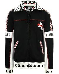 PUMA - X Jahnkoy Xtg Track Jacket Zip Up Wit Zwart Trui 596686 01 - Lyst