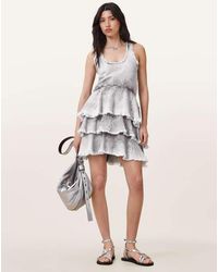 AllSaints - Allsaints Cavarly Mini Dress - Lyst