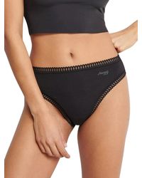 Sloggi - Go Crush High Leg Briefs (3 Pack) - Lyst
