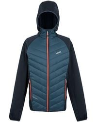 Regatta - Andreson Viii Hybrid Jacket (Moonlight Denim//Tangerine) - Lyst