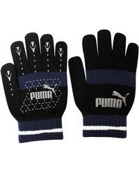 PUMA - No 1 Logo Cat Magic Winter Gloves 7G 041504 01 Textile - Lyst