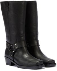 Bronx - Trig-Ger Harness Leather Boots - Lyst