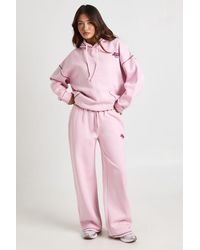 Boohoo - Athletics Club Printed Hoodie And Straight Leg Jogger Tracksuit - Lyst