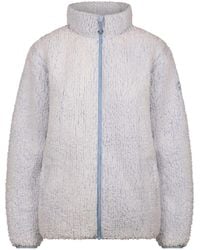 Trespass - Ladies Feathery Fleece Jacket Haze) - Lyst