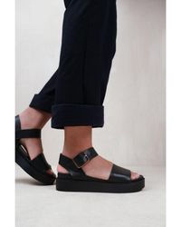 Where's That From - 'Phoenix' Extra Wide Fit Classic Flat Sandals With Strap And Buckle Detail - Lyst