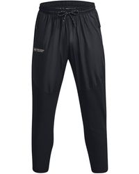 Under Armour - Rush Geweven Joggingbroek (zwart) - Lyst