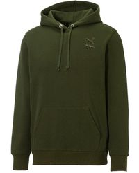 PUMA - X Maison Kitsune Long Sleeve Pullover Hoodie 532325 94 Cotton - Lyst