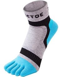 Toetoe - Ladies Breathable Sports Light Runner Low Cut Toe Socks - Lyst