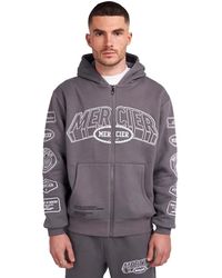 Mercier - "Compton" Kapuzenpullover Durchgehender Reißverschluss Für Herren - Lyst
