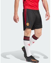 adidas Originals - Manchester United 23/24 Home Shorts - Lyst