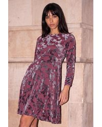 Roman - Petite Fit And Flare Dress - Lyst