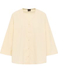 Dreimaster - Blouse Shirt Lichtbeige - Lyst