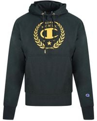 Champion - Rome Logo Hoodie Cotton - Lyst