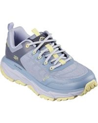 Skechers - D'lux Journey Marigold Synthetische Blauw/gele Wandelschoenen Voor Dames - Lyst