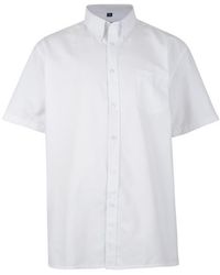 KAM Jeanswear - Kam Short Sleeve Shirt Plus Size - Lyst