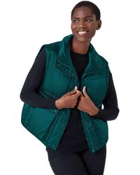 Roman - Pocket Detail Quilted Gilet - Lyst