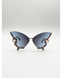 SVNX - Butterfly Lens With Crystal Detail - Lyst