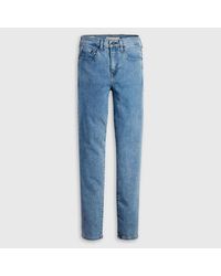 Levi's - Levi's High Rise Straight Leg Jeans - Lyst