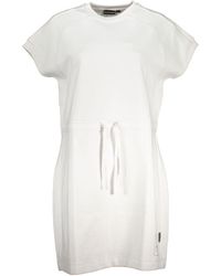 Napapijri - Short Sleeve Drawstring Dress - Lyst