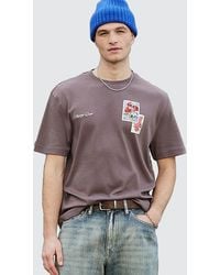 River Island - T-Shirt The Real Hackney Dave Floral Cotton - Lyst