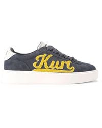Kurt Geiger - Suede Albion Retro Sneakers - Lyst