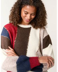 Blue Vanilla - Stripe Sequin Detail Jumper - Lyst