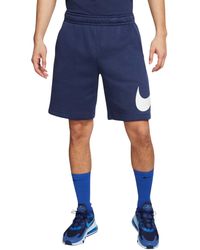 Nike - Shorts Terry Summer Sportswear Club Standard Fit Comfort Half Pants - Lyst