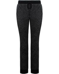 Vans - Off The Wall Stretch Waist Track Pants Vn0005Doblk Cotton - Lyst