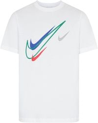 Nike - Sportswear Swoosh Logo T-Shirt Cotton - Lyst