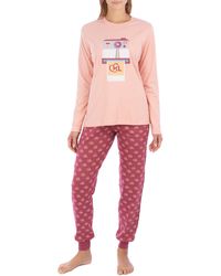 Kisses&Love - Klp1 Long-Sleeved Winter Pajamas - Lyst