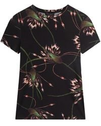 Ted Baker - Lexiii Printed Fitted T-Shirt Viscose - Lyst