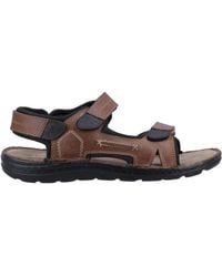 Hush Puppies - Alistair Leather Sandals - Lyst