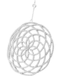 Orphelia - Dames 925 Sterling Zilveren Ketting Met Hanger - Lyst