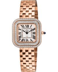 Gv2 - Bellagio Swiss Made Diamond- Dial, Iprg Bracelet Watch - Lyst