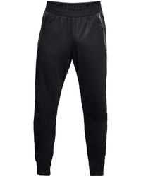 Under Armour - Stretch Waist Bottoms Zwart Swacket Track Pants 1306457 001 - Lyst
