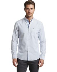 Tommy Hilfiger - Oxford Shirts Ithaca Stripe Regular Fit Long Sleeve Shirt - Lyst