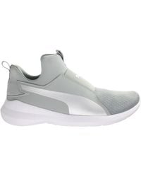 PUMA - Rebel Mid Quarry Trainers - Lyst