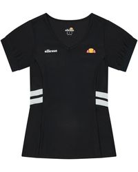 Ellesse - Lowery V-Neck Short Sleeve Jersey T-Shirt - Lyst